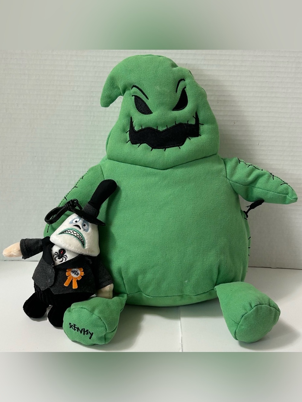 Scentsy Buddy Oogie Boogie Nightmare Before Christmas & Mayor Plush Buddy Clip - Picture 2 of 5